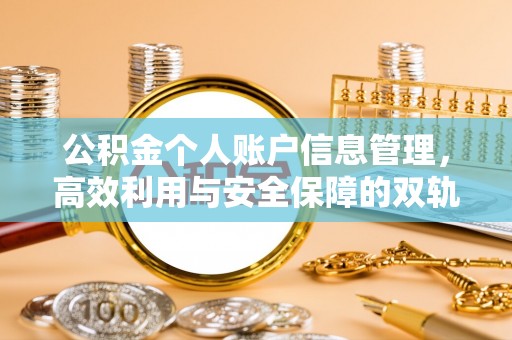 盘山公积金个人账户信息管理，高效利用与安全保障的双轨并行