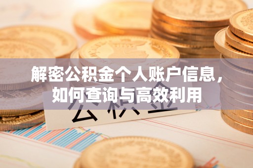 盘山解密公积金个人账户信息，如何查询与高效利用