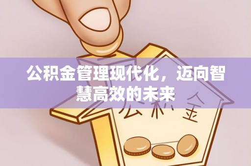 盘山公积金管理现代化，迈向智慧高效的未来