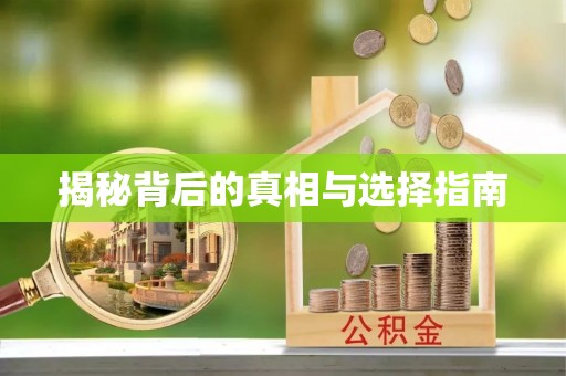 盘山揭秘背后的真相与选择指南