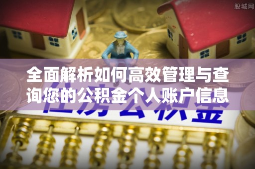 盘山全面解析如何高效管理与查询您的公积金个人账户信息