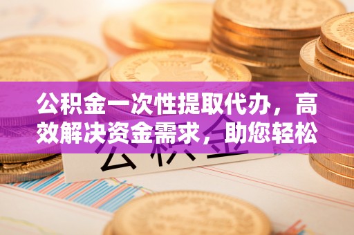 盘山公积金一次性提取代办，高效解决资金需求，助您轻松应对生活难题