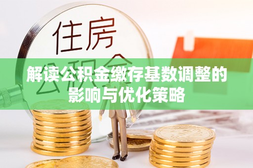 盘山解读公积金缴存基数调整的影响与优化策略