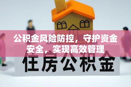 盘山公积金风险防控，守护资金安全，实现高效管理