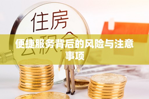 盘山便捷服务背后的风险与注意事项